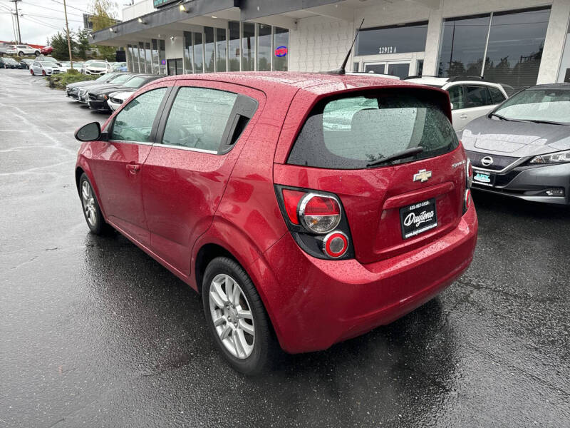 Used 2013 Chevrolet Sonic LT with VIN 1G1JC6SH0D4164681 for sale in Edmonds, WA