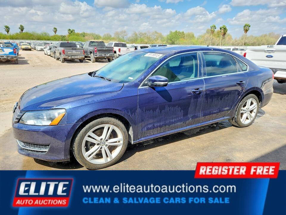 Dk. Blue 2015 Volkswagen Passat 2.0L TDI SE 1