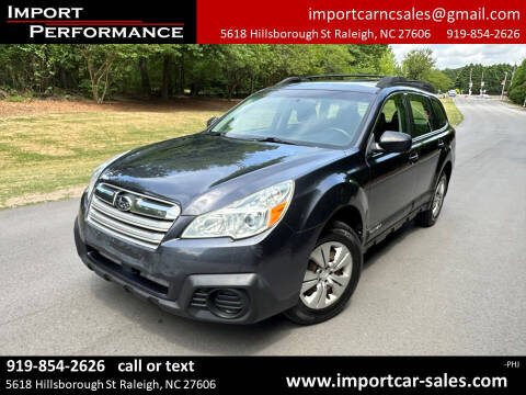 2013 Subaru Outback for sale at Import Performance Sales in Raleigh NC