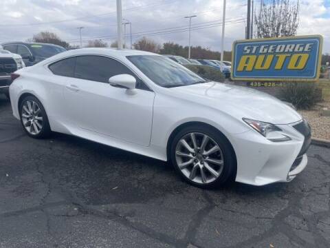 2015 Lexus RC 350 for sale at St George Auto Gallery in Saint George UT