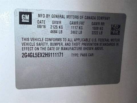 2017 Buick Regal Sport Touring