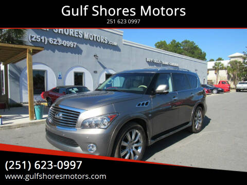 2014 Infiniti QX80 for sale at Gulf Shores Motors in Gulf Shores AL