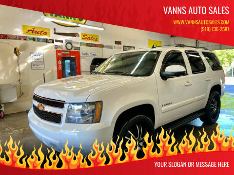 2007 Chevrolet Tahoe for sale at Vanns Auto Sales in Goldsboro NC