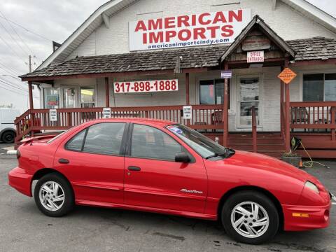 2000 Pontiac Sunfire for sale at American Imports INC in Indianapolis IN