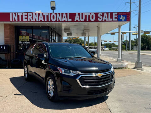 2021 Chevrolet Traverse for sale at International Auto Sales in Garland TX