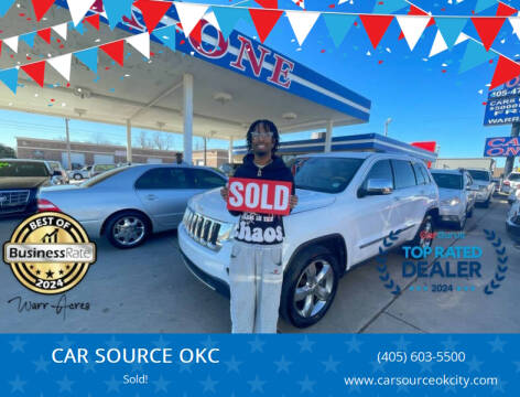 2013 Jeep Grand Cherokee for sale at Car One - CAR SOURCE OKC in Oklahoma City OK