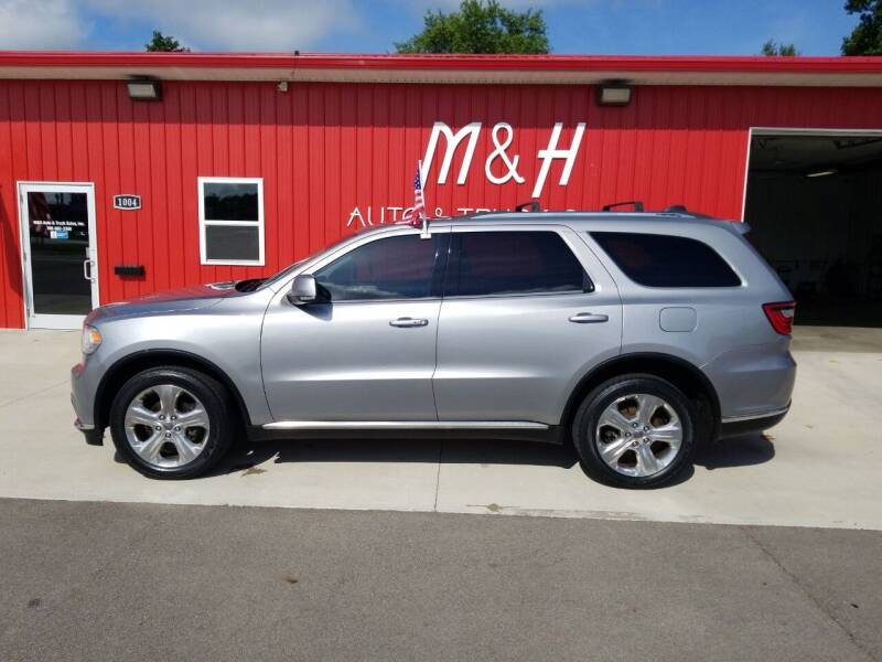 2014 Dodge Durango for sale at M & H Auto & Truck Sales Inc. in Marion IN