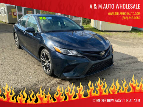 2020 Toyota Camry for sale at A & M Auto Wholesale in Tillamook OR