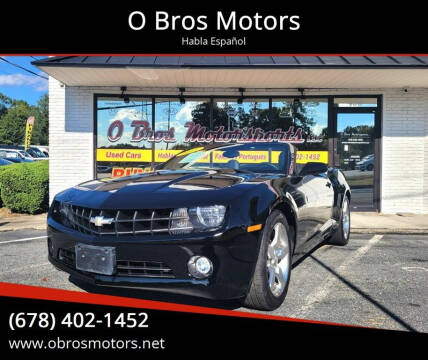 2011 Chevrolet Camaro for sale at O Bros Motors in Marietta GA