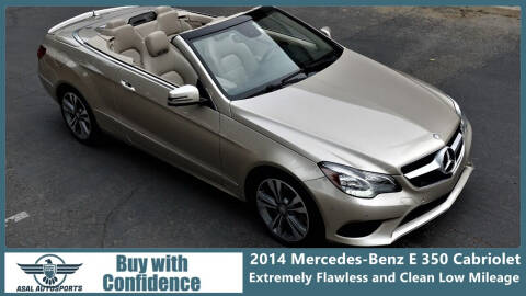 2014 Mercedes-Benz E-Class for sale at ASAL AUTOSPORTS in Corona CA