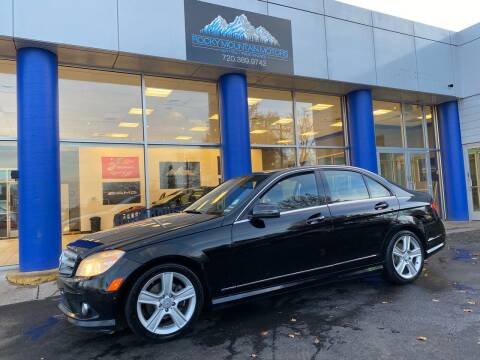2010 Mercedes-Benz C-Class for sale at Rocky Mountain Motors LTD in Englewood CO