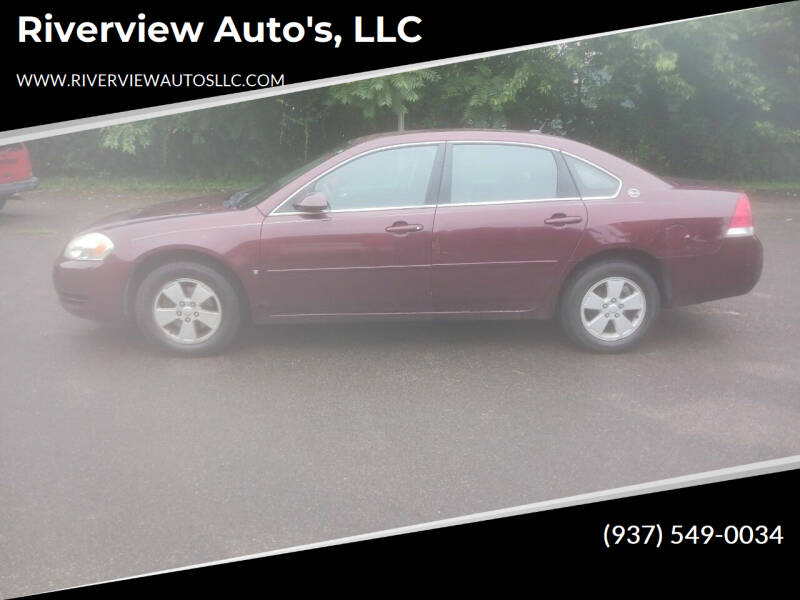 2007 Chevrolet Impala for sale at Riverview Auto's, LLC in Manchester OH