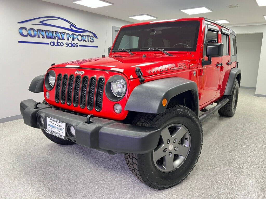 2017 Jeep Wrangler Unlimited for sale at Conway Imports in   Streamwood, IL