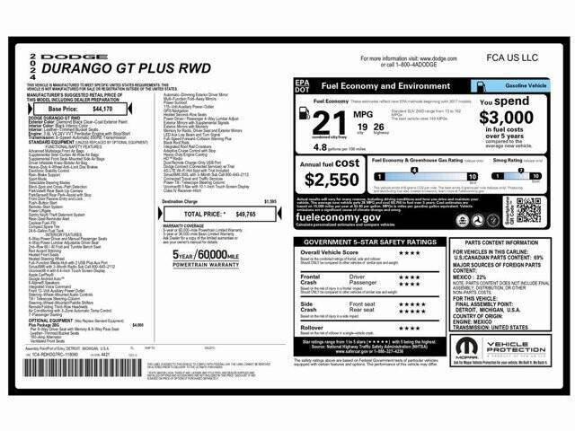 2024 Dodge Durango GT Plus