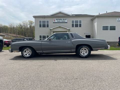 1977 Chevrolet Monte Carlo for sale at SOUTHERN SELECT AUTO SALES in Medina OH