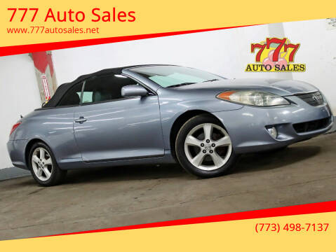 2005 Toyota Camry Solara for sale at 777 Auto Sales in Bedford Park IL