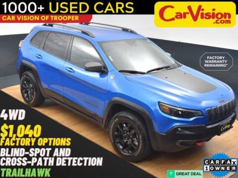 2021 Jeep Cherokee for sale at Car Vision of Trooper in Norristown PA