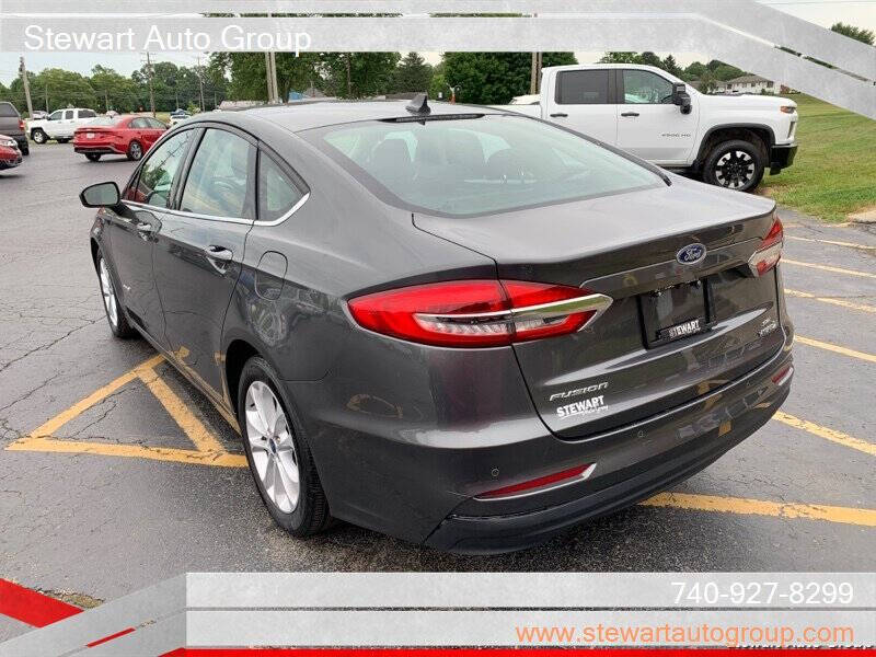 2019 Ford Fusion Hybrid for sale at Stewart Auto Group in Pataskala, OH