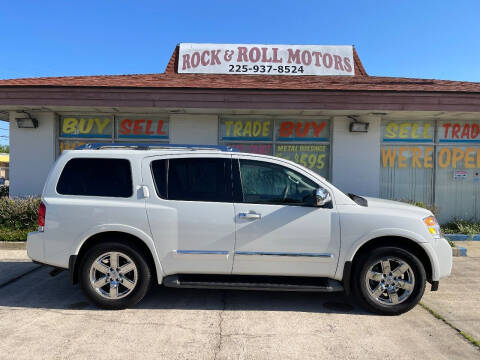 2014 Nissan Armada for sale at Rock & Roll Motors in Baton Rouge LA