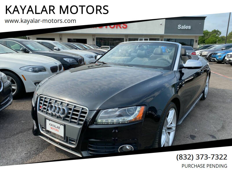 2010 Audi S5 for sale at KAYALAR MOTORS in Houston TX