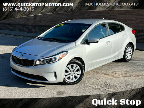 2017 Kia Forte for sale at Quick Stop Motors in Kansas City MO