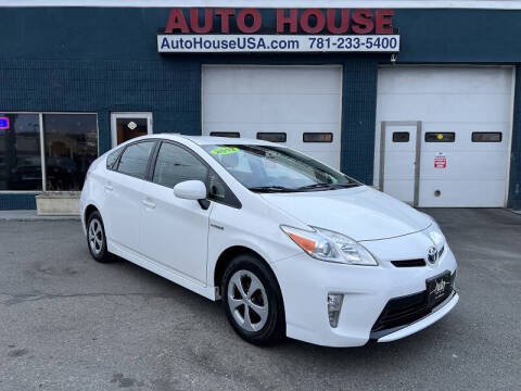 2012 Toyota Prius for sale at Auto House USA in Saugus MA