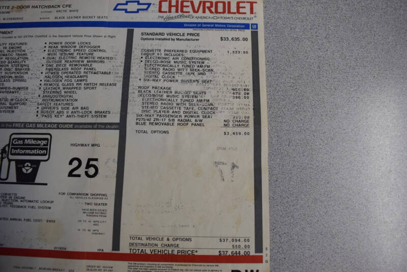 1992 Chevrolet Corvette