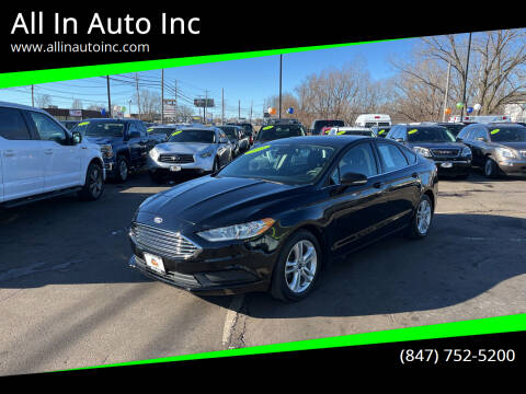 2018 Ford Fusion for sale at All In Auto Inc in Palatine IL