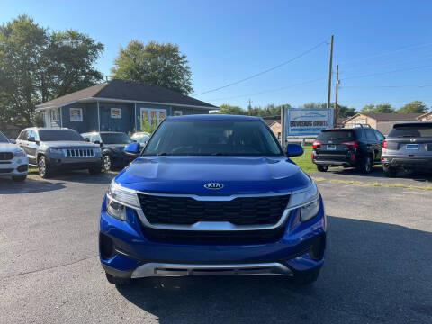 2021 Kia Seltos for sale at Brownsburg Imports LLC in Indianapolis IN