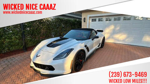 2016 Chevrolet Corvette for sale at WICKED NICE CAAAZ in Cape Coral FL