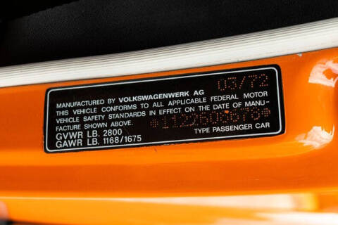 1972 Volkswagen Beetle