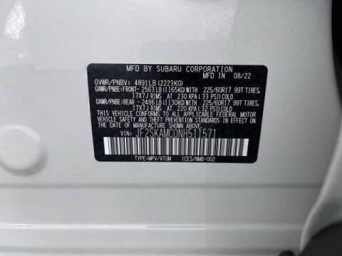 2022 Subaru Forester Wilderness