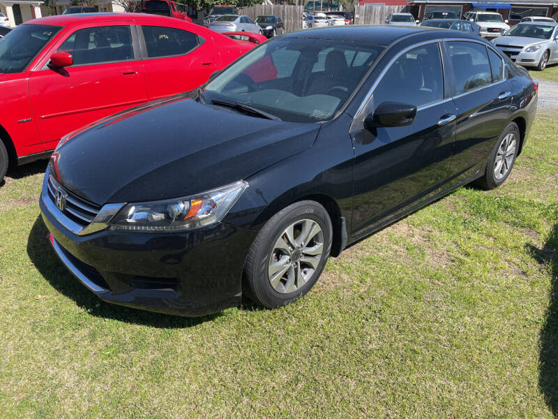 2015 Honda Accord for sale at LAURINBURG AUTO SALES in Laurinburg NC