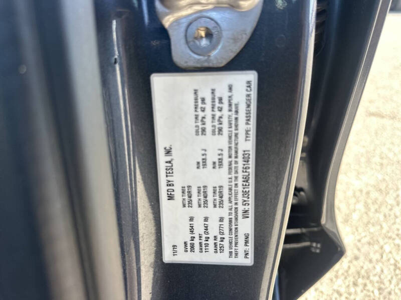 2020 Tesla Model 3 Standard Range Plus