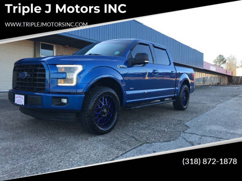 2017 Ford F-150 for sale at Triple J Motors INC in Mansfield LA