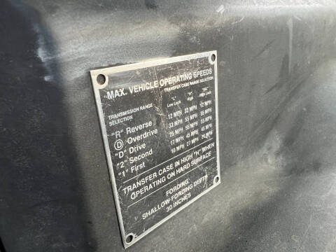 1988 AM General M1097R1 HMMWV