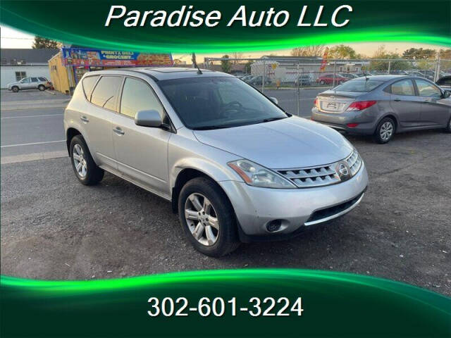 2007 Nissan Murano for sale at Paradise Auto in Wilmington, DE