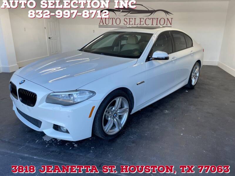 2014 BMW 5 Series for sale at Auto Selection Inc. in Houston TX