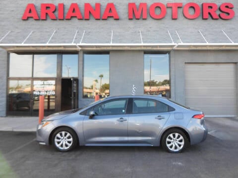 2021 Toyota Corolla for sale at Ariana Motors LLC- Boulder highway in Las Vegas NV