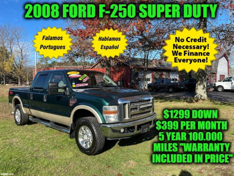 2008 Ford F-250 Super Duty for sale at D&D Auto Sales, LLC in Rowley MA
