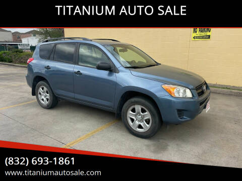 2009 Toyota RAV4 for sale at TITANIUM AUTO SALE in Houston TX