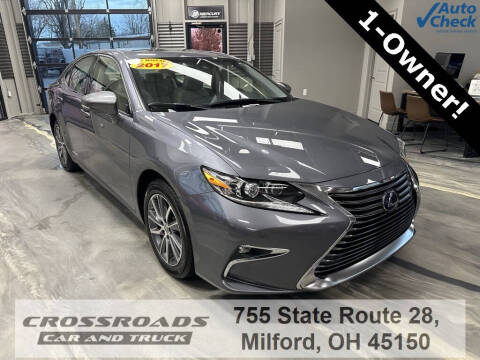 2017 Lexus ES 300h for sale at Crossroads Car and Truck - Crossroads Car & Truck - Milford in Milford OH