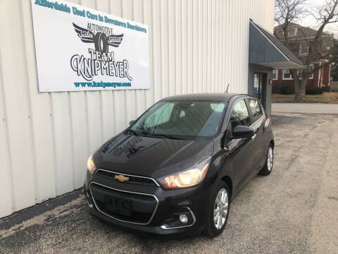 2016 Chevrolet Spark for sale at Team Knipmeyer in Beardstown IL
