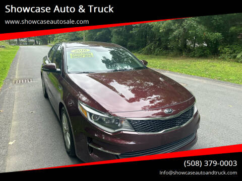 2016 Kia Optima for sale at Showcase Auto & Truck in Swansea MA