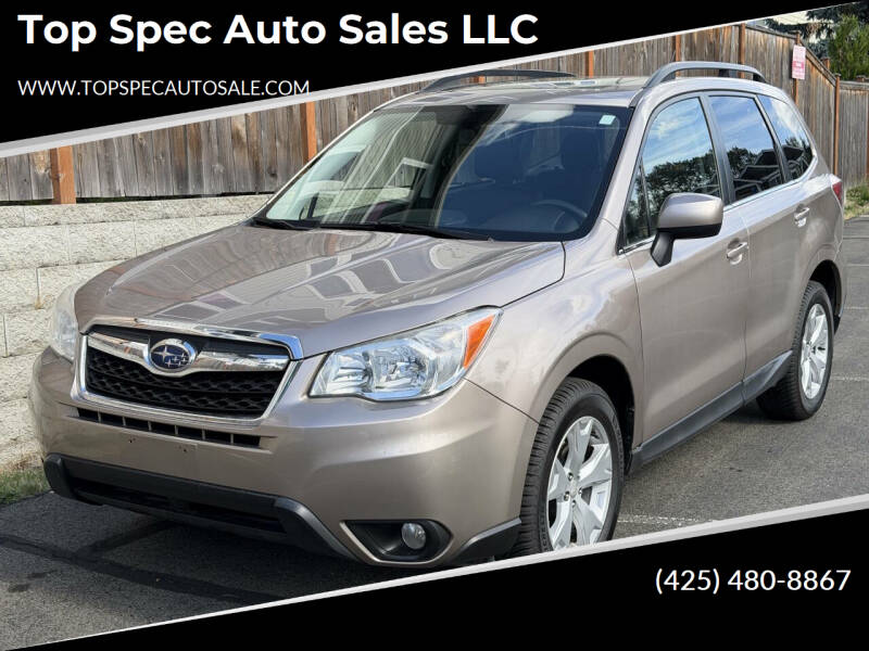 2015 Subaru Forester 2.5i Limited