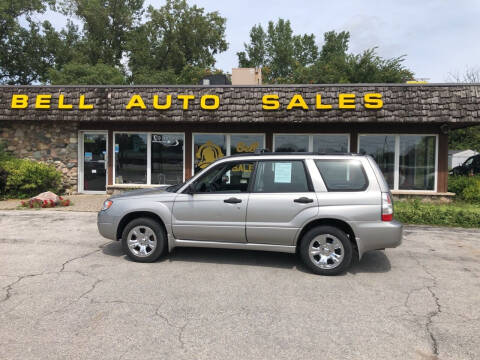2007 Subaru Forester for sale at BELL AUTO & TRUCK SALES in Fort Wayne IN