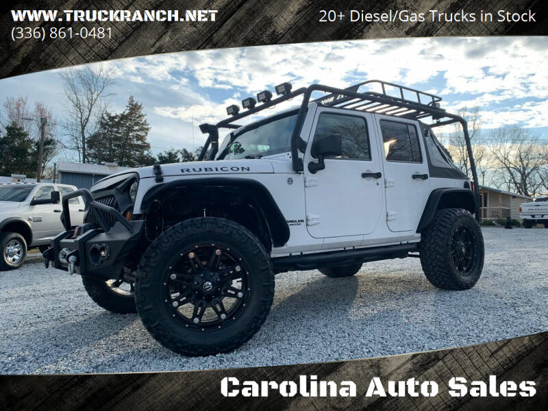 2012 Jeep Wrangler Unlimited for sale at Carolina Auto Sales in Trinity NC