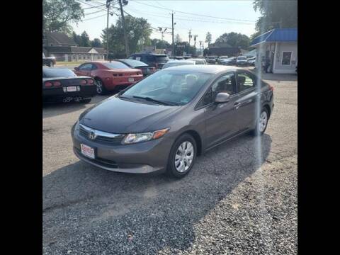 2012 Honda Civic for sale at Colonial Motors in Mine Hill NJ