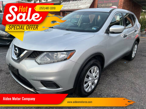 2016 Nissan Rogue for sale at Aiden Motor Company in Portsmouth VA