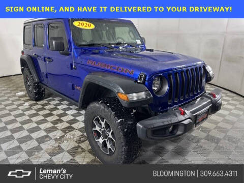 2020 Jeep Wrangler Unlimited for sale at Leman's Chevy City in Bloomington IL